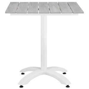 Maine 28" Outdoor Patio Dining Table by Modway