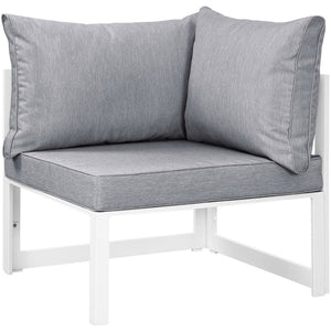 Fortuna Corner Outdoor Patio Armchair by Modway