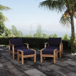 Marina 4 Piece Outdoor Patio Teak Set by Modway