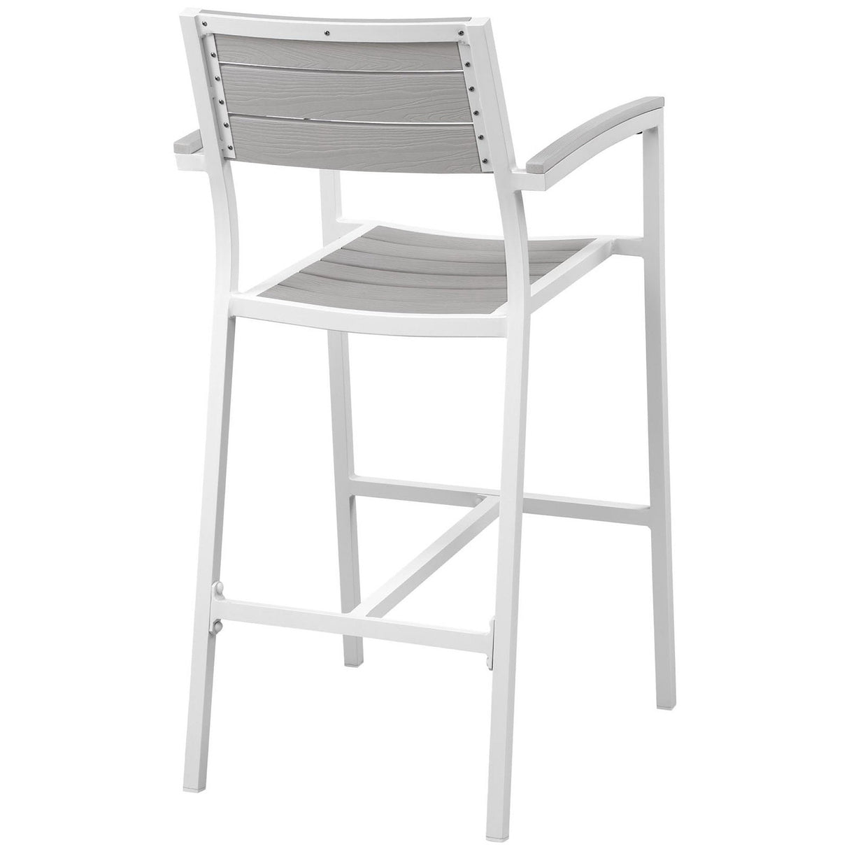Maine Outdoor Patio Bar Stool Set of 2 by Modway