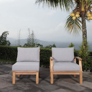 Marina 2 Piece Outdoor Patio Teak Set by Modway