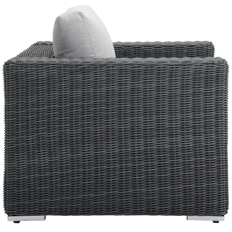 Summon Outdoor Patio Fabric Sunbrella Armchair by Modway