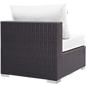 Convene Outdoor Patio Armless Chair by Modway