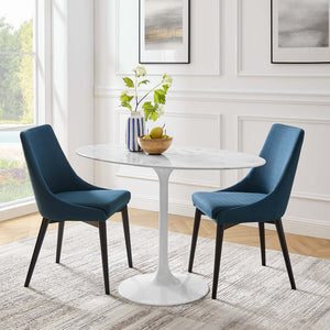 Lippa 48" Oval Faux Marble Dining Table by Modway