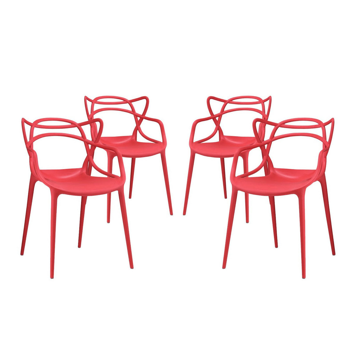 Entangled Dining Set Set of 4 by Modway