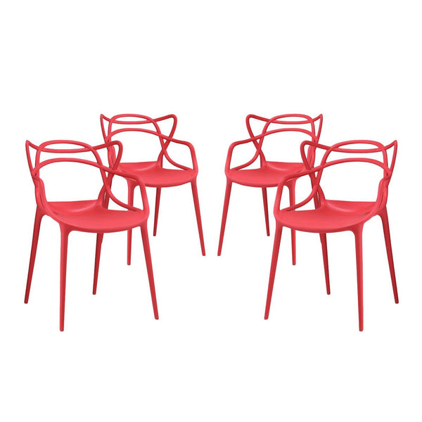 Entangled Dining Set Set of 4 by Modway