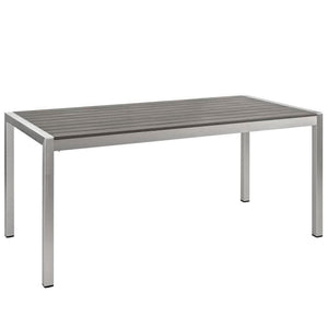 Shore 3 Piece Outdoor Patio Aluminum Dining Set by Modway