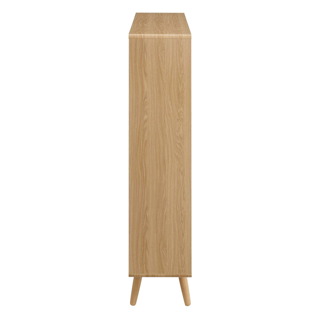 Transmit 7 Shelf Wood Grain Bookcase by Modway