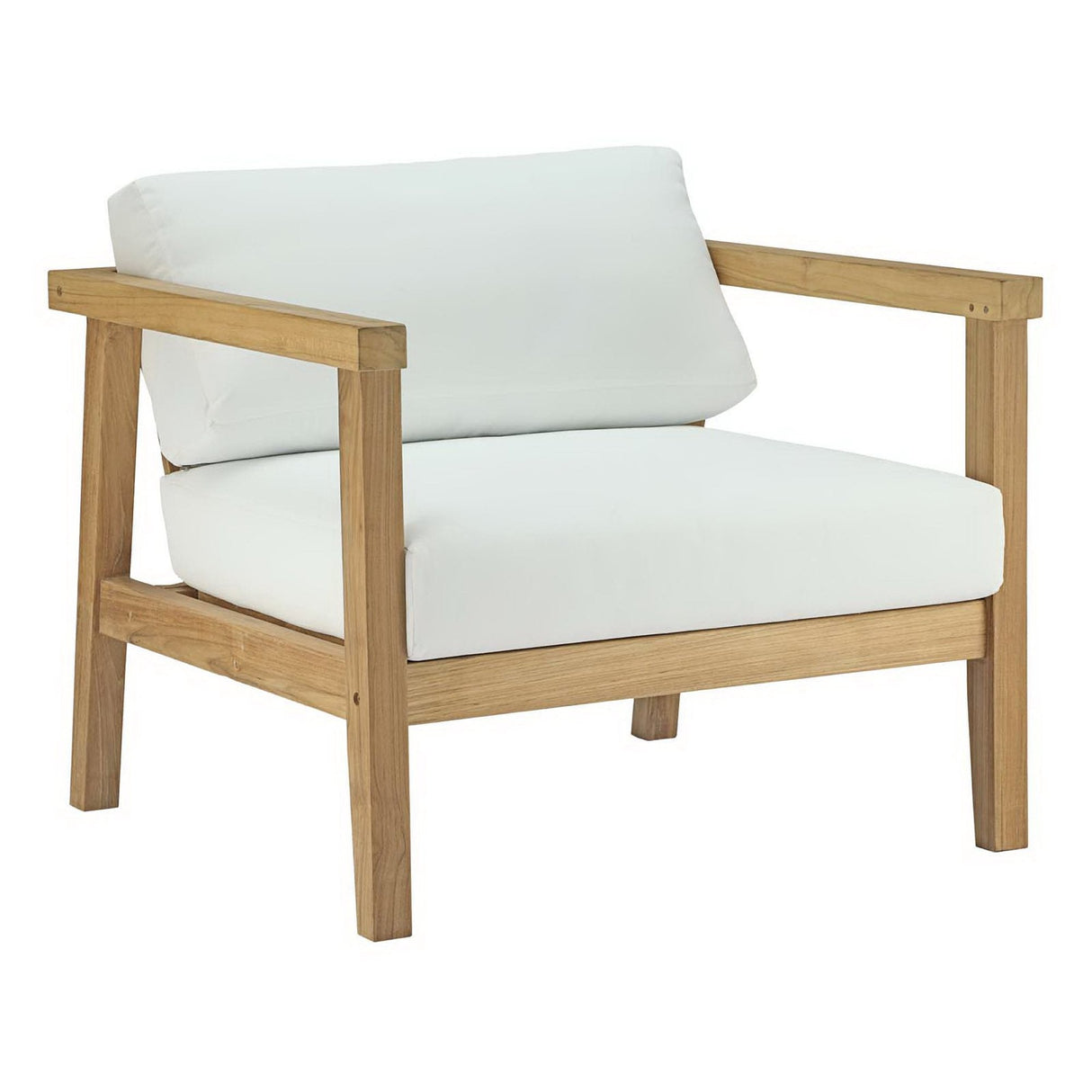 Bayport Outdoor Patio Teak Armchair by Modway