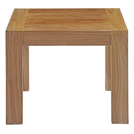 Upland Outdoor Patio Wood Side Table by Modway