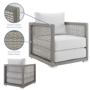 Aura Rattan Outdoor Patio Armchair by Modway