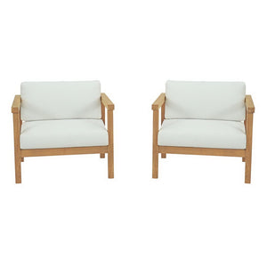 Bayport 2 Piece Outdoor Patio Teak Set by Modway