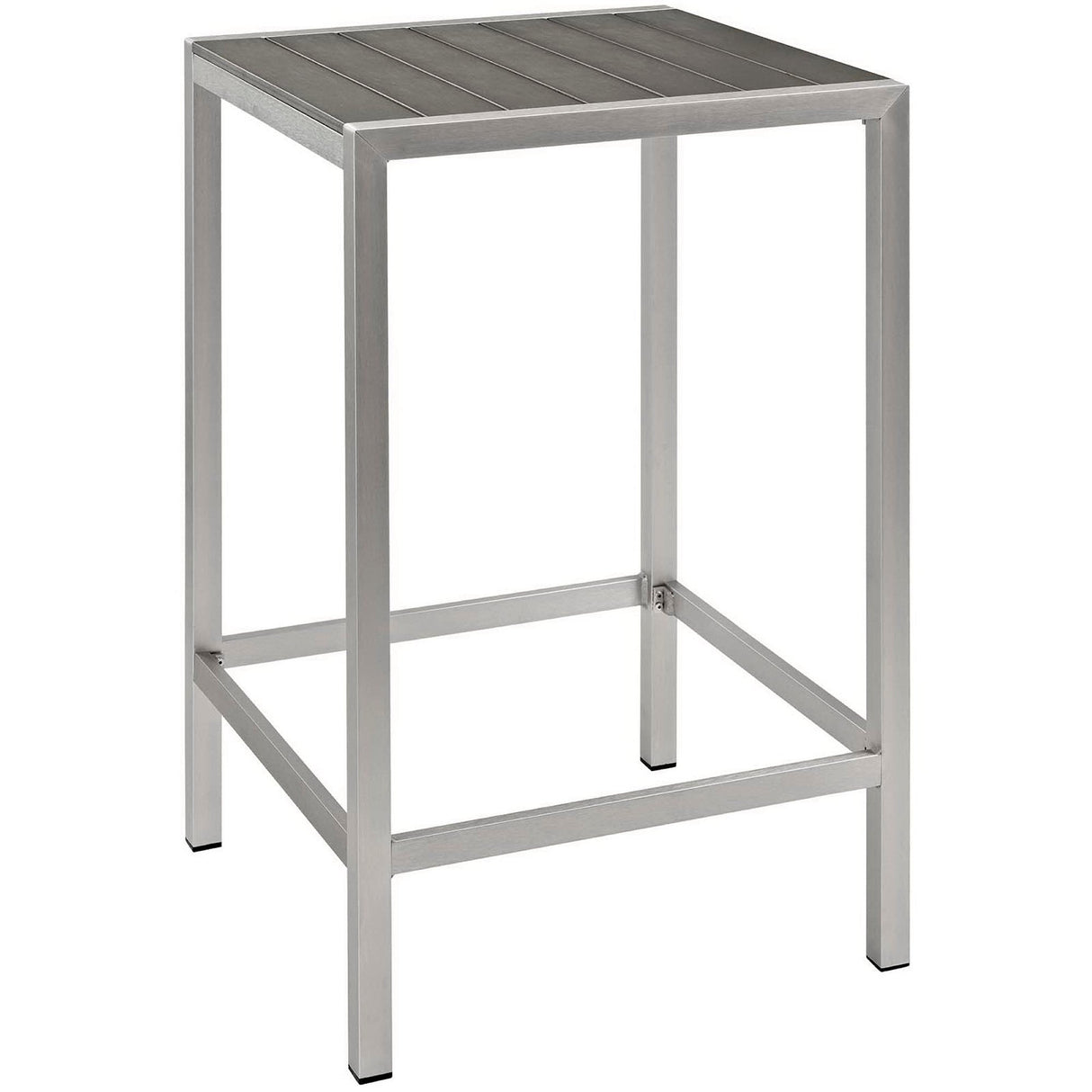 Shore 3 Piece Outdoor Patio Aluminum Pub Set by Modway
