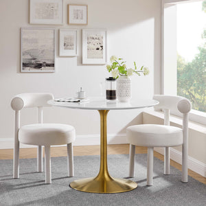 Lippa 40" Round Wood Dining Table by Modway