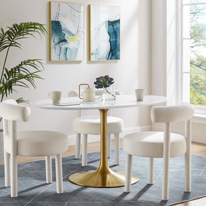 Lippa 60" Oval Wood Dining Table by Modway