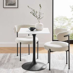 Lippa 24" Square Wood Dining Table by Modway