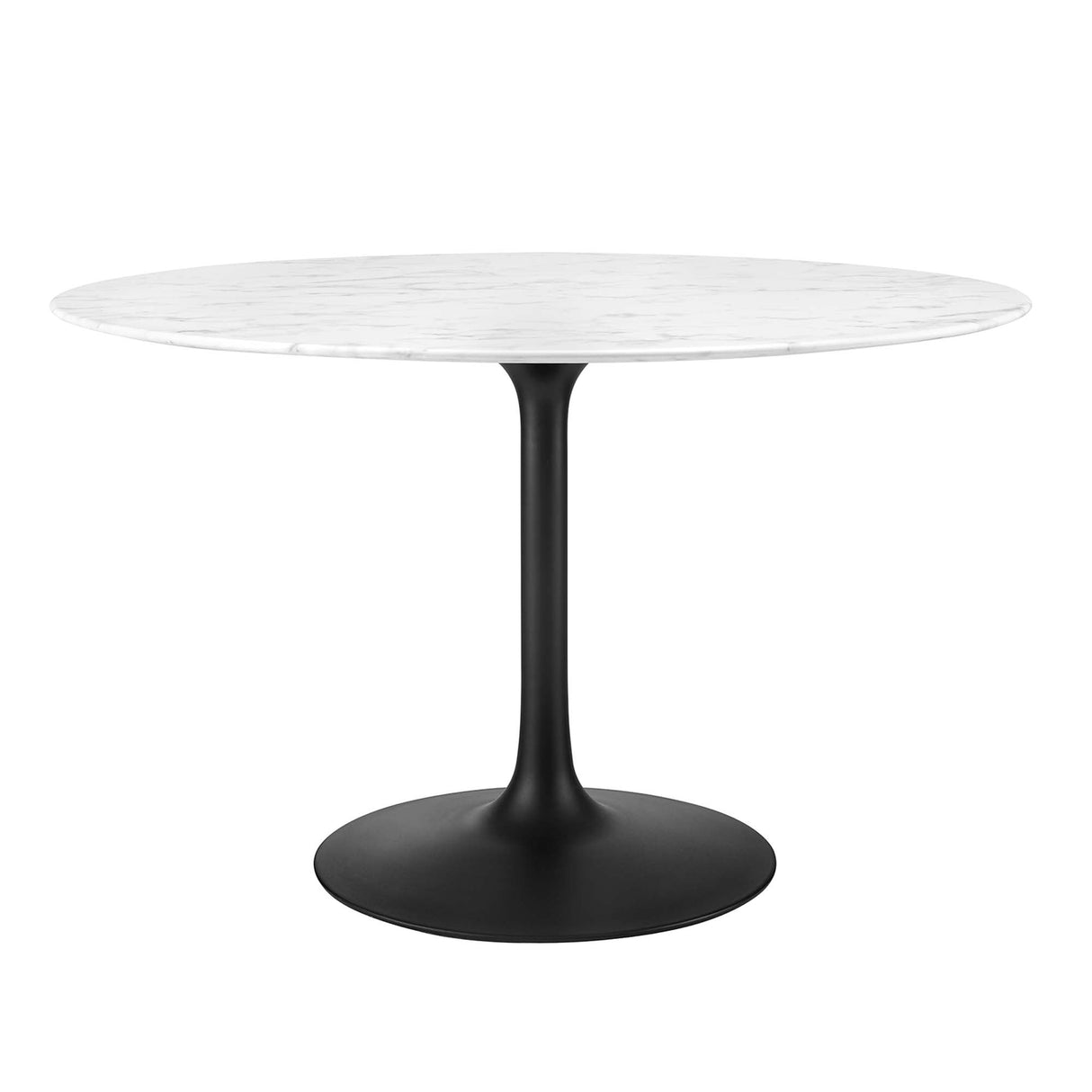 Lippa 48" Round Faux Marble Dining Table by Modway