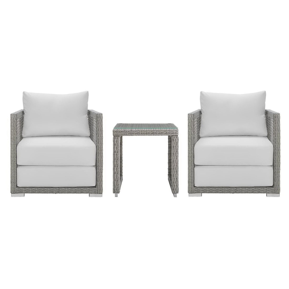Aura 3 Piece Outdoor Patio Wicker Rattan Set by Modway