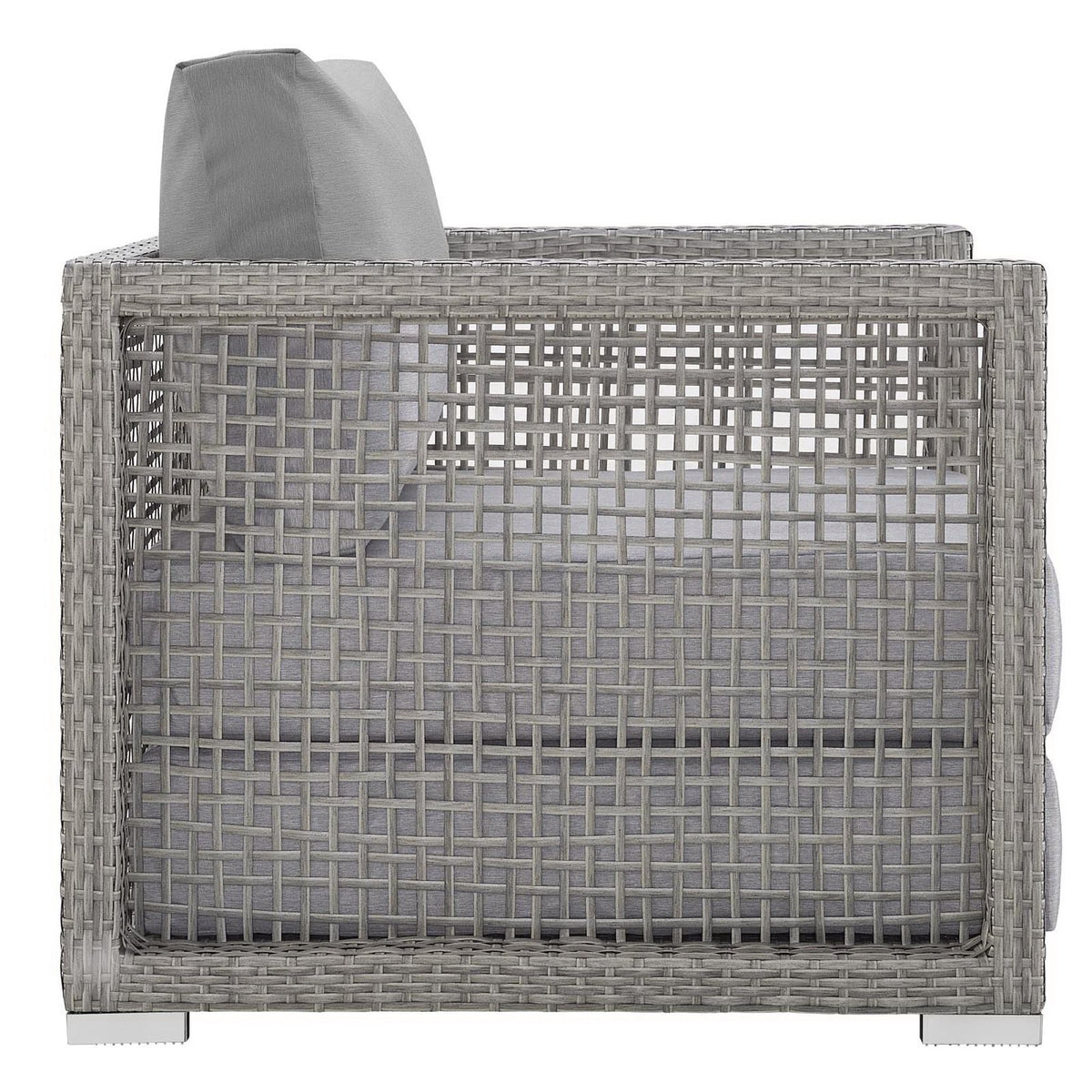 Aura 4 Piece Outdoor Patio Wicker Rattan Set by Modway
