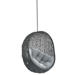 Hide Sunbrella® Fabric Swing Outdoor Patio Lounge Chair Without Stand by Modway