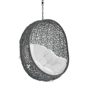 Hide Sunbrella® Fabric Swing Outdoor Patio Lounge Chair Without Stand by Modway