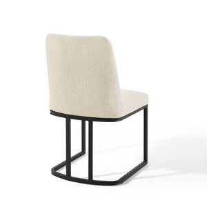 Amplify Sled Base Upholstered Fabric Dining Side Chair by Modway