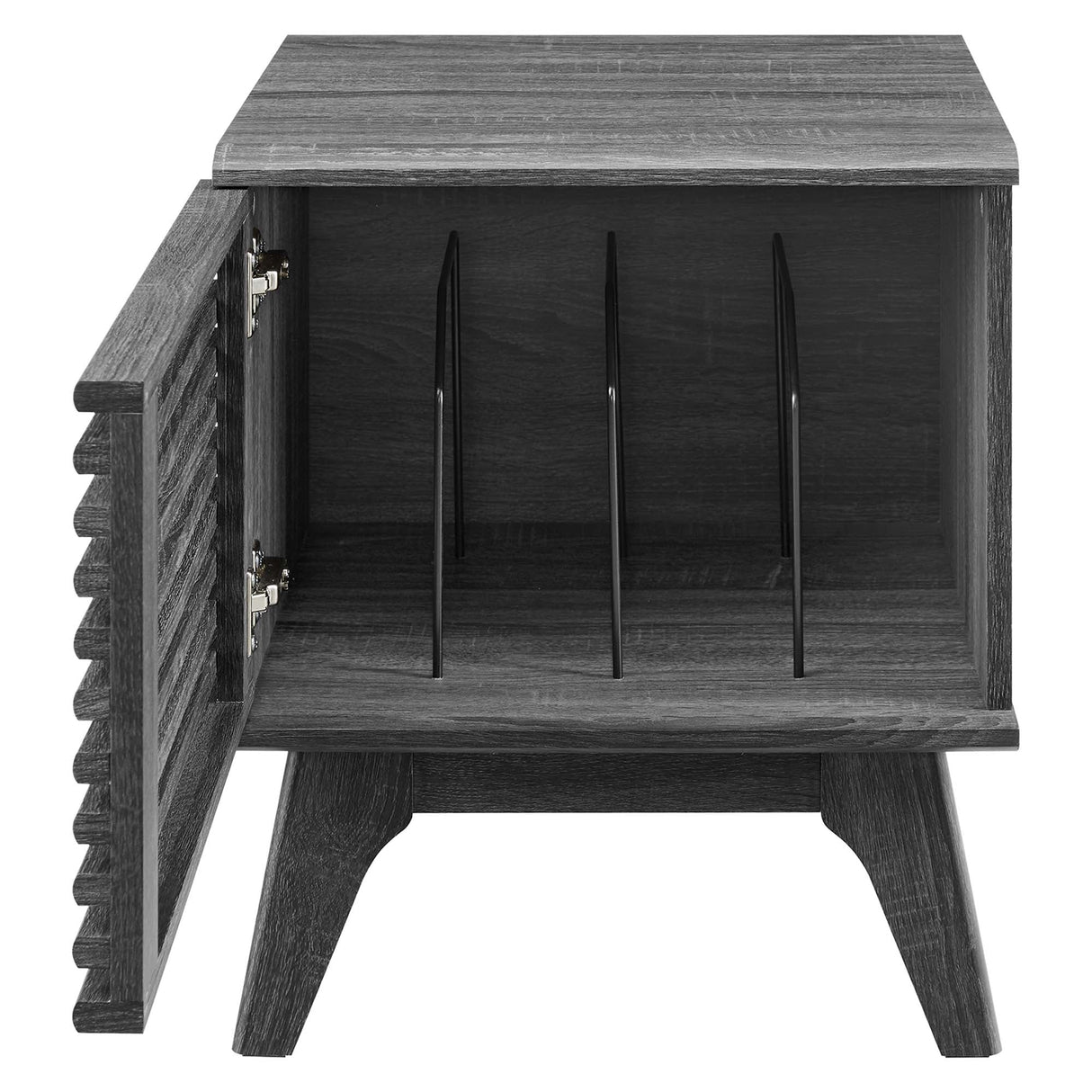 Render Vinyl Record Display Stand by Modway