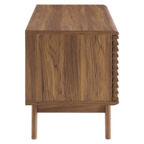 Render Vinyl Record Display Stand by Modway