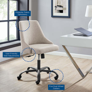 Designate Swivel Upholstered Office Chair by Modway