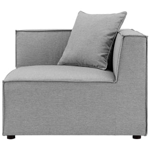 Saybrook 2-Piece Outdoor Patio Upholstered Sectional Sofa Loveseat by Modway