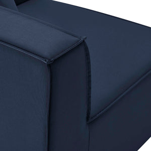 Saybrook 3-Piece Outdoor Patio Upholstered Sectional Sofa by Modway