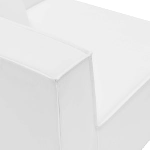 Saybrook 3-Piece Outdoor Patio Upholstered Sectional Sofa by Modway
