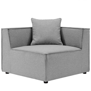 Saybrook 6-Piece Outdoor Patio Upholstered Sectional Sofa by Modway