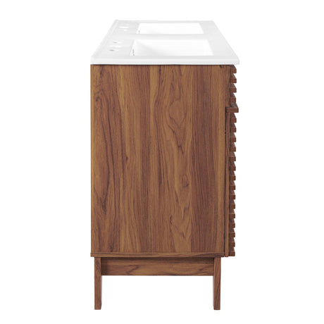 Render 48" Double Sink Bathroom Vanity by Modway