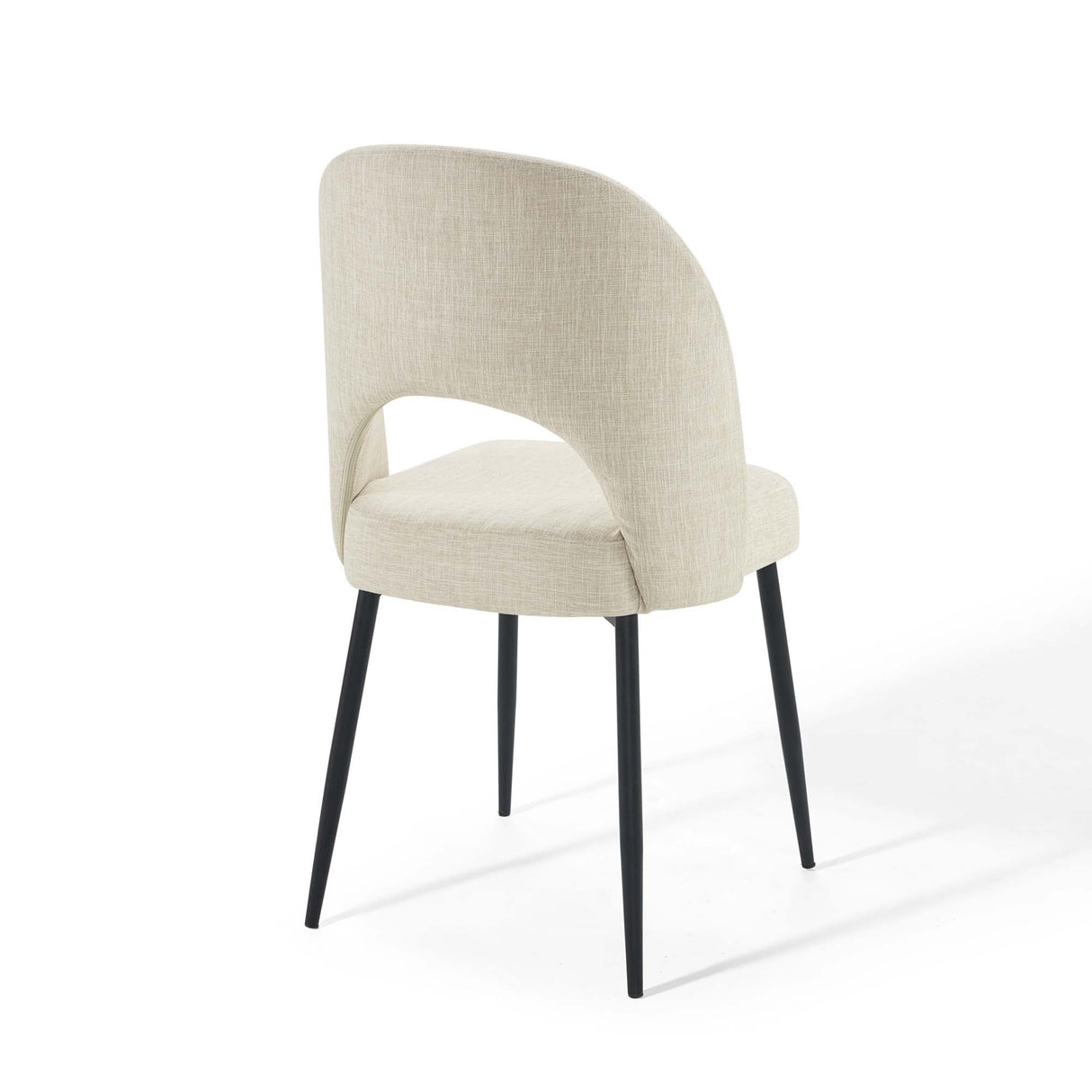 Rouse Upholstered Fabric Dining Side Chair Set of 2 by Modway