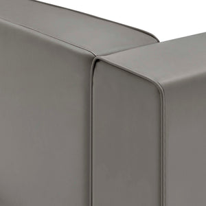 Mingle Vegan Leather Right-Arm Chair by Modway