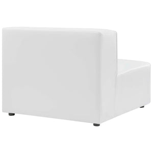 Mingle Vegan Leather Armless Chair by Modway