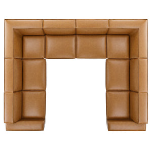 Restore 8-Piece Vegan Leather Sectional Sofa by Modway