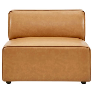 Mingle 7-Piece Vegan Leather Sectional Sofa by Modway
