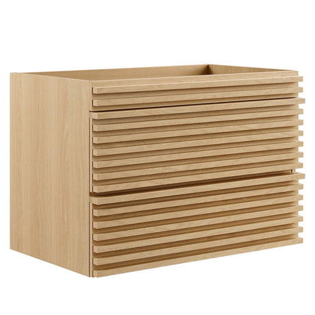 Render 30" Wall-Mount Bathroom Vanity Cabinet by Modway