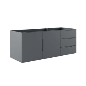 Vitality 48" Double or Single Sink Compatible Bathroom Vanity Cabinet by Modway
