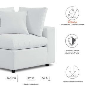 Commix Sunbrella Outdoor Patio Corner Chair by Modway