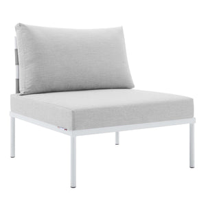 Harmony Sunbrella Outdoor Patio Aluminum Armless Chair by Modway