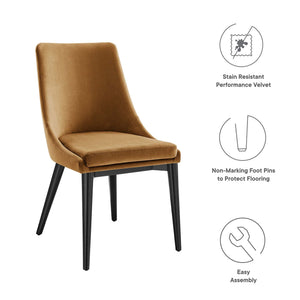 Viscount Performance Velvet Dining Chair by Modway