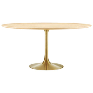 Lippa 60" Round Wood Dining Table by Modway