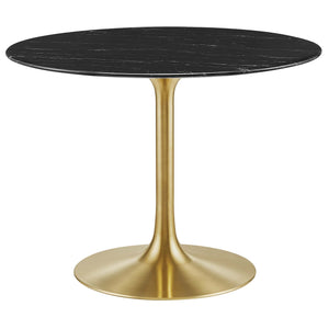 Lippa 40" Round Faux Marble Dining Table by Modway