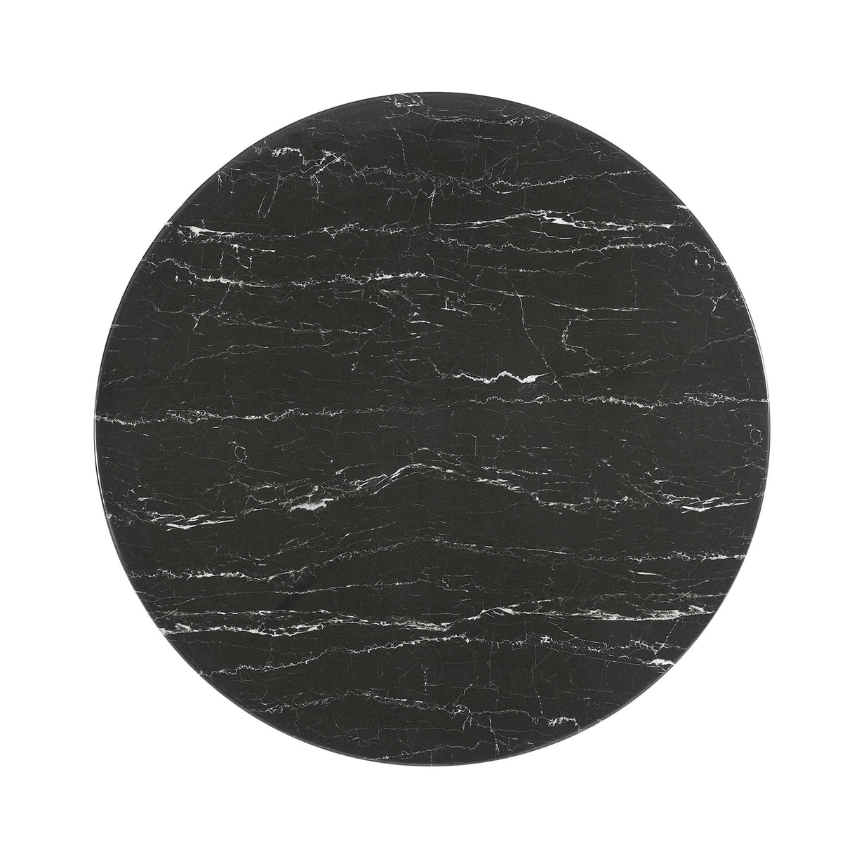Lippa 40" Round Faux Marble Dining Table by Modway