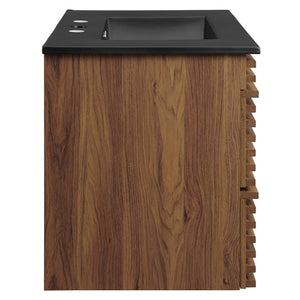 Render 30" Wall-Mount Bathroom Vanity by Modway