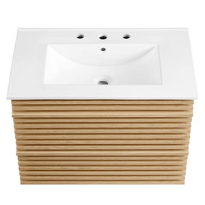 Render 30" Wall-Mount Bathroom Vanity by Modway