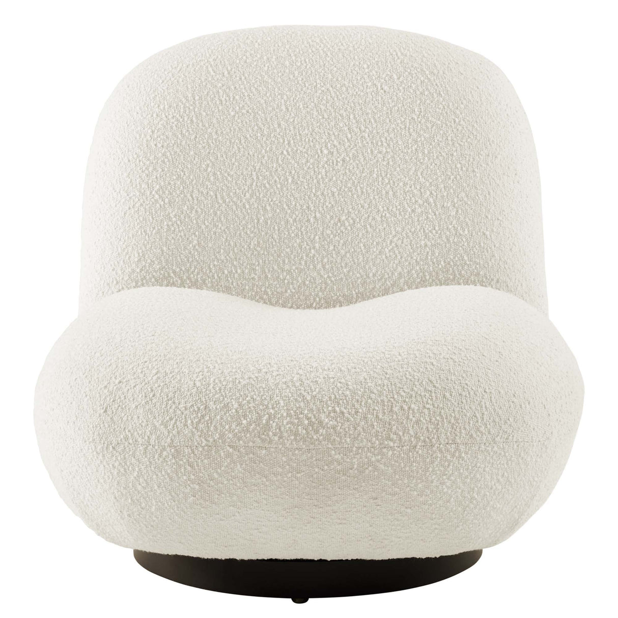 Kindred Boucle Upholstered Fabric Swivel Chair by Modway